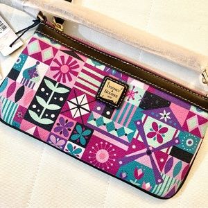 Dooney & Bourke Disney It's a Small World Wristlet